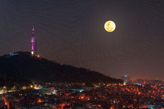 [추석 보름달 제일 큰 시각] 광고차량 전문기업 천안 애드코리아