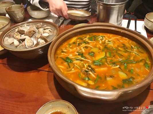 울산 삼산동 밥집 : 정칼국수 매운칼국수  | 블로그