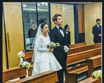 비♥김태희,결혼식 장면공개 아름다운 가정 탄생을 축하합니다.