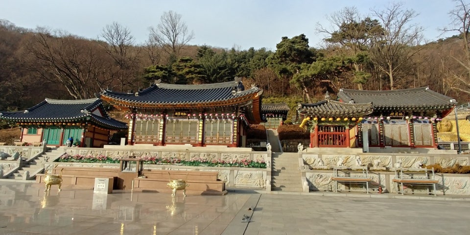 청계사 전경