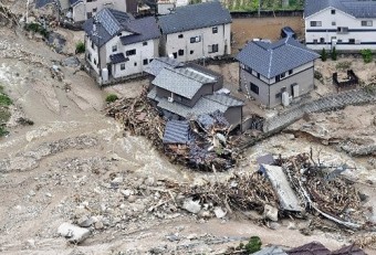 [서일본 장마 폭우] 사망자 160명, 행방불명 60명으로 서일본 호우 / 7호 태풍 쁘라삐룬 / 일본 피해 상황