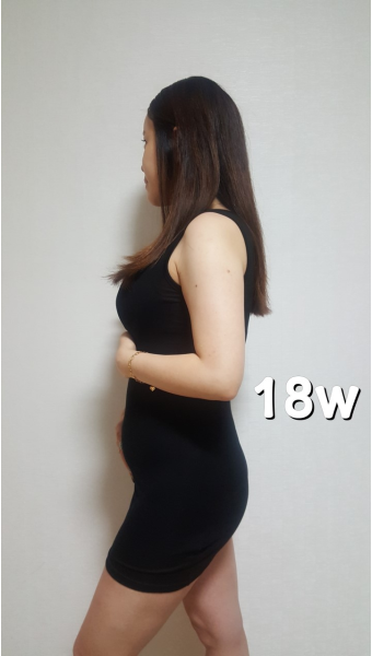 임신 5개월 18주 - 증상 및 배크기