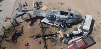 멕시코 헬기 추락…지상의 13명 날벼락 ‘참변’