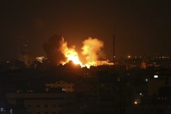 이스라엘군, 팔레스타인에 로켓포 200발 발사…이틀째 유혈충돌