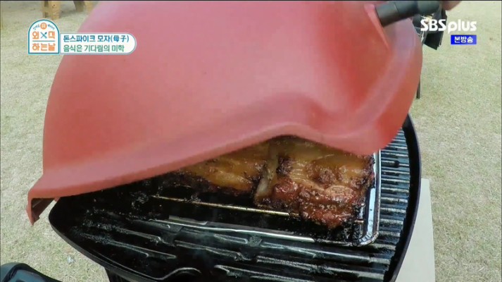Weber BBQ Grill were used on Don Spike's TV show 'Dine out day' 웨버 바베큐그릴 '외식하는날' 돈스파이크 그릴 사용 | 블로그