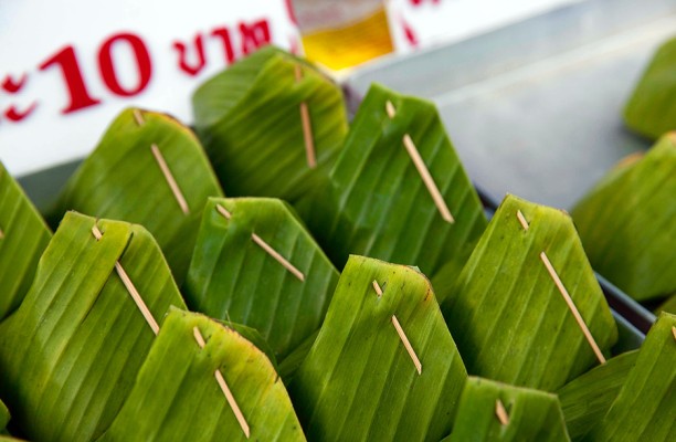 바나나 잎으로 플라스틱 포장을 대체한 Rimping supermarket | 블로그