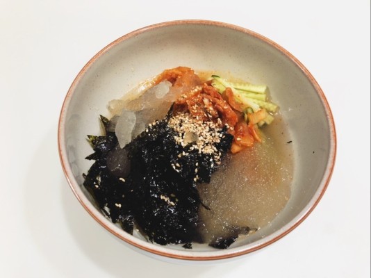 간단히 도토리묵밥, 도토리묵사발 만들어먹기 | 블로그