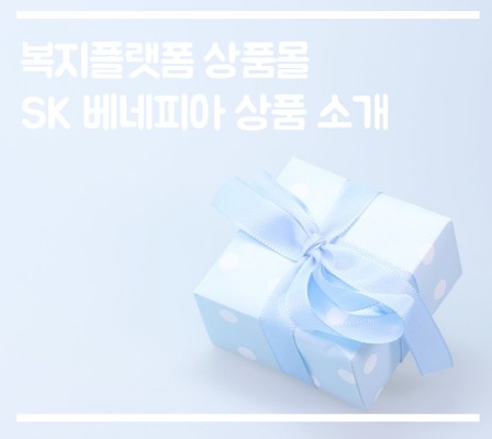 SK베네피아 상품몰 상품 소개 | 블로그