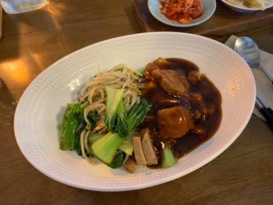 양산 진리식당 : 양산 맛집, 서리단길 맛집, 동파육덮밥, 돈까스, 텐동 | 블로그