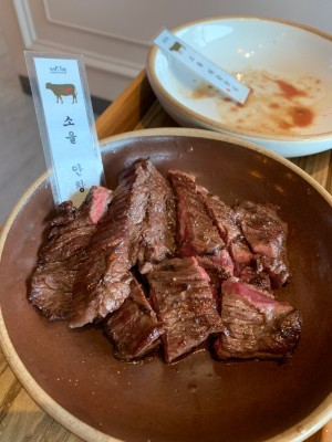 [왕십리맛집] 숙성시대에서 드라이에이징 소고기 먹기/ 센트라스 맛집 | 블로그