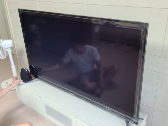 [TV 설치] 중소기업 TV 설치 모음 6, 65인치 티비와 스마트 티비 스탠드 설치
