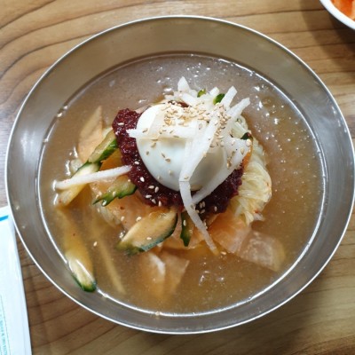 색다른 밀면맛인 부산 부평동  밀면맛집 '황해면옥' | 블로그