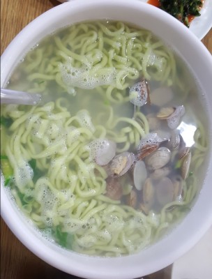김포풍무동 바지락 천년초 팥 칼국수 맛집 | 블로그