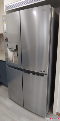 [리뷰] LG 디오스 얼음정수기 냉장고 J822MB35 | 블로그