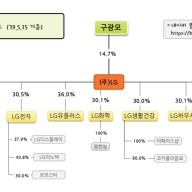 LG그룹 지배구조(19.5.15 기준)