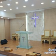 인천 도화동 승리교회 아크릴 칸막이 설치