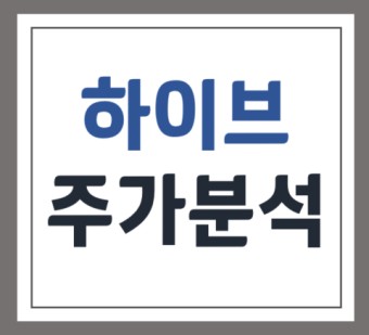 하이브 엔터테인먼트 주가, 유상증자 주식 (feat. 신사옥 and 코인)