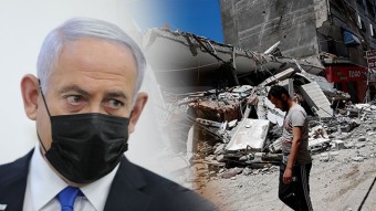 이스라엘 총리 나쁜사람, 사사로운 정치적인 목적 팔레스타인 공습 민간인, 어린이등 일가족10여명 사망