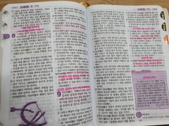 성경읽기 1독,QT(day118)