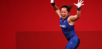 도쿄 올림픽 역도 여자 55kg 하이딜린 디아즈(Hidilyn Diaz), 97년만에 조국 필리핀에 첫 금메달 안겨