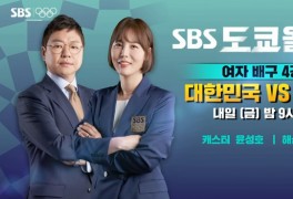 한국 브라질 여자배구 4강 중계 올림픽 준결승전 경기 SBS...