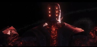 이터널스 예고편에 등장한 셀레스티얼과 Thena를 사로잡은 Kro의 정체