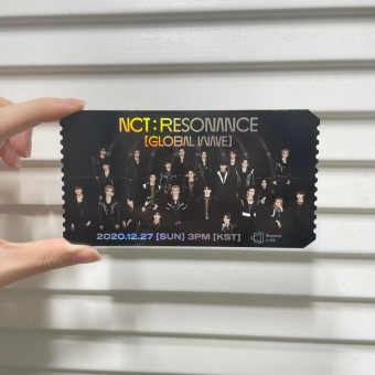 NCT BEYOND LIVE : 엔시티 레조넌스 비욘드 라이브 AR 티켓 [도영]