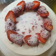 [엄마표] 케이크에 꼭 필요한 빵 제누와즈 만들기와/딸기 생크림 케이크 만들기