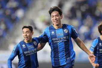 [K리그1] ‘추가시간 오세훈+이동경 골’ 울산, 제주에 3-1 승... 전북과 승점 동률