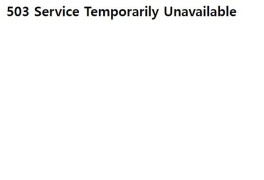 쿠팡 503 에러, 503 Service Temporarily Unavailable