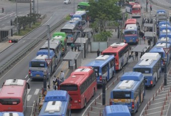 시내버스 총파업 서울 시내버스 파업 교통대란 출근길비상