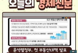 누리호 발사성공 / 윤석렬 정부 첫 부동산 대책 발표