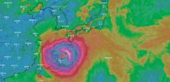 14호 태풍 난마돌 발생과 진로에 따라 날씨 상황이  태풍경로 위치 실시간 라이브 Live