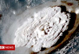 헤드라인 - 남태평양 통가, 거대한 화산 폭발 후 쓰나미 강타