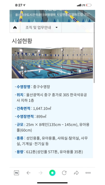 울산 중구 수영장 올해 첫 자유수영 ♀️