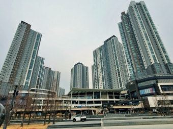 동탄호수공원 겨울 산책길 & 주차요금
