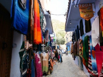 북아프리카 모로코 여행_파란색 고산도시 셰프샤우엔 산책