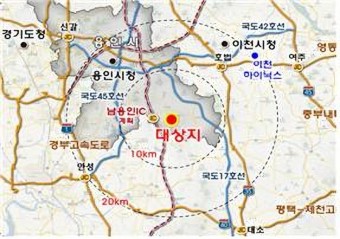 [경기] 반도체 클러스터 조성 사업지 용인 원삼면 전역 토지거래허가구역 재지정