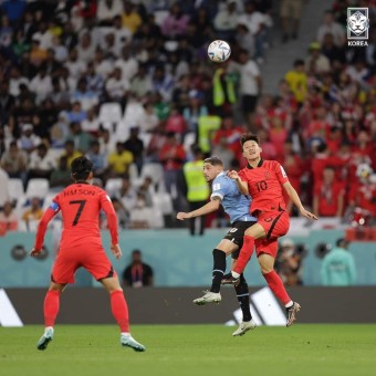 [#생생포토] 대한민국 0-0 우루과이 ✔2022 FIFA 카타르 월드컵 조별리그 2차전  v#가나 11.28(월) 22:00 (KST)