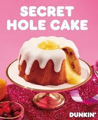 던킨, 연말 감성 가득 미니 케이크 (던킨 도너츠 케이크)