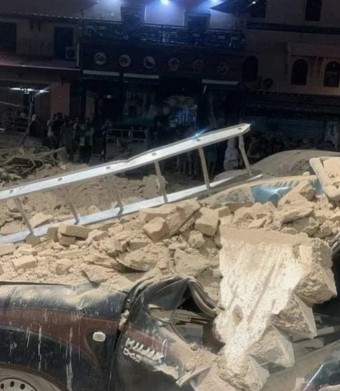 모로코 지진 300명 이상 사망 및 실종 인도적 지원 나서야