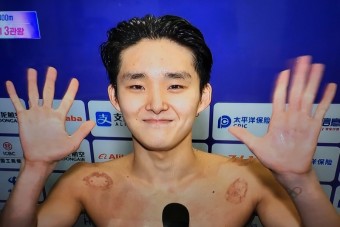 멋져요! 김우민 / 수영 3관왕 축하해요~ 수영 마지막날 자유영 400m까지 금메달