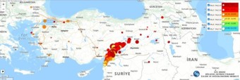 터키 튀르키예 지진 원인 위치 지도 사망자 3000명 넘어 현재 해외 언론사 상황 나라 이름 바뀐 이유