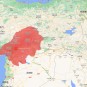 튀르키예 지도 터키 지진