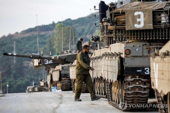 이스라엘 지상전 명령만 남았다…탱크 집결·융단 폭격