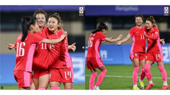 여자 축구 2024 파리올림픽 2차 예선 명단 및 일정(중국, 태국, 북한 피파랭킹, 상대 전적)