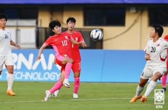 북한 한국 여자축구 2024파리올림픽 예선전 결과