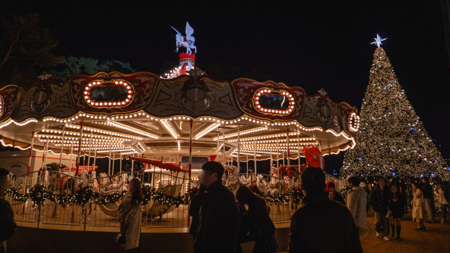 회전목마 포토존