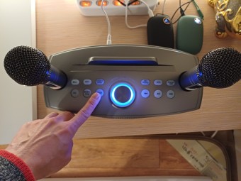 부엉이 가정용 노래방 기계 티비 연결하기