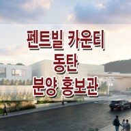 <화성시 동탄> 펜트빌카운티 동탄 - 블록형 단독주택 분양 공급 정보 타운하우스